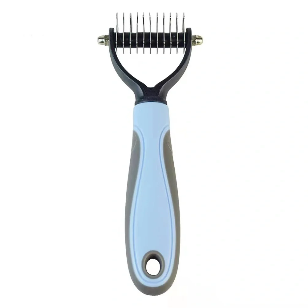 Pet Grooming Tool Safe For Dogs & Cats Shedding Comb Rake Smaller Size NWOT